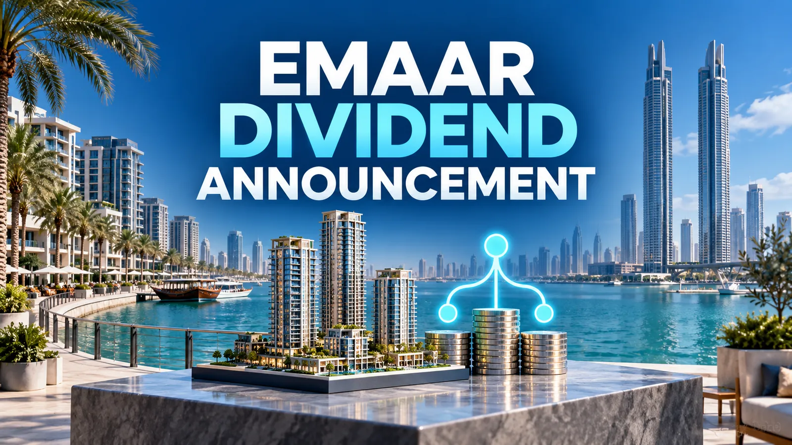 emaar dividend announcement